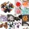 Other Arts And Crafts Rough Madagascar Stones Natural Crystal For Tumbling Cabbing Fountain Rocks Decoration Polishing Wire Wrap Wic Dhl8D