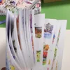 Yapışkan Çıkartmalar 50 Sayfalar Kitap Karakter Peyzaj Serisi Tekrar Yok A5 Sticker Creative Diy Dergi Dekor Kolaj Scrapbook STATICARY 230803