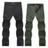 Herenbroek 2023 Lente Zomer Outdoor Wandelen Camping Mannen Casual Lange Broek Sneldrogende Elastische Waterdichte Kleding