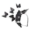 Bandanas 3D Butterfly Headband Party Supplies Hair Hoops Outdoor Headpiece Girl Headdress