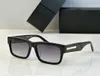 Svart grå rektangel solglasögon för män sommar sunnies gafas de sol Sonnenbrille uv400 ögonkläder med låda
