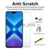 Mobiltelefon Skärmskyddare Honor 8x Glass Protective för Huawei 8 X Hempered Glas X8 Screen Protector Film för Honor 7A Dua-L22 Honor 7A Pro AUM-AL29 FALL X0803