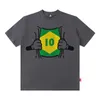 T-shirts pour hommes Streetwear Big Digital Number Print T-shirts à manches courtes pour hommes Été Col rond Coton T-shirts surdimensionnés Y2K Loose Hip Hop