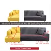 Stol täcker l form soffa fåtölj med solida hörn täcker soffa slipcovers elastica material hudskydd för husdjur chaselong cover 230802