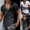 Men's T Shirts Chic Fitness Shirt Quick Dry All Match Non-Fading Summer Men Sports T-Shirt Pullover Top