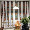 Curtain Ethiopian Traditional Design Saba And Telet Thin Window Curtains For Living Room Bedroom Decor 2 Pieces