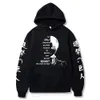 Męskie bluzy bluzy japońska anime atak na grafikę Tytana Ackerman Hoodie HARAJUKU Bluza unisex 230802