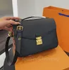 أكياس الكتف أكياس الكمالية حقيبة نقش زهرة pochette نساء رسول رسول أصلي جلود ميتيس أنيقة crossbody 40780 104395