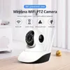 Smart Home 1080P HD Cloud Wifi sans fil haute définition Caméra à tête tremblante Interphone bidirectionnel Maison Infrarouge Vision nocturne Surveillance à distance Suivi automatique