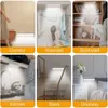 أضواء الليل Pir Motion Motion Sensor Light Lightable Labelet Laper Recharge 5W Kitchen Closet Stairs Corridor DC 5V