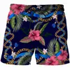 Shorts pour hommes Chaîne de mode Impression 3D Maillots de bain pour hommes Maillots de bain Beach Board Pantalons de natation Maillots de bain Running Sports