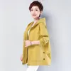 Women's Trench Coats Women Short Windbreaker Coat Spring Autumn Korean Loose Jacket Ladies Tops Female Office Plus Size Overcoat