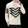 Men's Sweaters Semi-turtleneck Autumn/winter Fashion Heavy Knit Sweater Mink Cashmere Loose Base Cardigan Coat