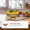 Servis uppsättningar av fruktfack hög bas mellanmål skål torkad platta bröllopshållare förvaring korg stativ dekorativ erbjudande skärmstativ