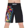 Pantaloncini da uomo Pantaloncini da boxe Stampa Abbigliamento Mma Muay Thai Kickboxing Fight Suotf Muaythai Men Santa Emma Fighting Tiger May Traspirante Fitness 230802