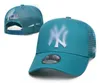 Moda Tasarım Mektubu NY Street Hats Beyzbol Top Kapakları Erkek Kadın Ayarlanabilir Kova Şapka Beanies Dome Üst Kalite Kapağı N2