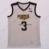 Purdue Boilermakers Camisa de basquete NCAA College Zach Edey Fletcher Loyer Braden Smith Caleb Furst Brandon Newman Gillis Kaufman-Renn Robinson Ivey Morton Y