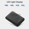 Wireless Chargers Pocket Mini Power Bank 10000MAH Dual USB Portable Charger för Xiaomi PowerBank med LED -ljusdisplay Externt batteri Poverbank X0803