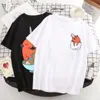 Men's T-Shirts Pochita Makima Shirt Japanese Anime Chainsaw Man Tshirt Graphic Y2k T-shirts Unisex Funny Cartoon Short Sleeves T Shirt 230802