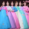 Abbigliamento etnico Donna Costume di danza orientale coreana Abiti standard Abito Hanbok Performance di minoranza SL1556