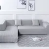 Stol täcker geometriska hörnsoffa för vardagsrum elastiska spandex slipcovers soffa täcker stretch handduk l form behöver köpa 2 stycken 230802