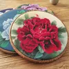 Chinese Style Products Flower Peony Cross Stitch Embroidery for Beginner Handwork Needlework Sewing Art Handmade Craft Wall Painting Home Decor