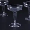 Wijnglazen 18 stks Plastic Champagne Wegwerp Cocktail Cups Perfect Voor Bruiloft Feest Kerst Jaar Transparant