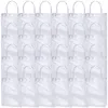 Gift Wrap 24 Pcs Food Plastic Totes Outdoor Bag Small Clear Bags Welcome Wedding Guests Bulk Transparent Handles Gifts Pvc Miss