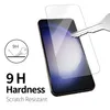 0.15mm Fingerprint Unlock Screen Protector for Samsung S23 23+ S22 22+ S21 21+ Grade AAAAA 9H 2.5D HD Clear Tempered Glass with Retail Package