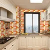 Adesivi murali 10PCS 3D Mosaic Tile Decor Home Fai da te Pavimento Bagno Cucina