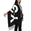 Foulards Écharpe Imprimée Personnalisée Hommes Femmes Hiver Chaud Châle Wrap