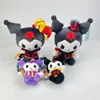 En gros mignon magicien kuromi peluche sac à dos pendentif porte-clés poupée prix de la machine