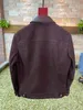 TF TOM Herren Luxus-Jacke aus echtem Echtleder, Oberbekleidung, Designer, Luxus-Geschenk, Vatertag, glänzende Polsterjacke, Herren, italienische Baseballjacke