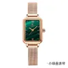 Luxury 2023 Fashion Ruizhi Watch Watch Watch Hot Share Sosters Celebrities Маленькие зеленые часы Популярный стиль Водонепроницаемые ретро -кварцевые часы.