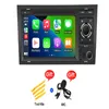 Car Multimedia Radio Andr-oid 11 All In One for Au-di A4 B6 B7 S4 B7 B6 RS4 SEAT Exeo 2008-2012 Head Unit GPS Navigation 2din