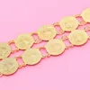 Belly Chains Coin Pendants Body Belt Gold Plated Arabic Coins Chain Jewelry Midj för kvinnor Fashion Accessories 230802