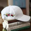 Kinesiska stilprodukter Partihandel DIY Flower Brodery Hat With Hoop Peaked Cap Cross Stitch Kits Sying Art Set Handmade Nedeller Hantverk Fortsätt R230803