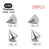 LABRET LIP RILING JEINDY 50PCS G23 M09 M12 M16 Gcian Ear Stud