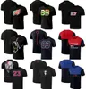 2023 New Moto Racing Team T-Shirt Motocross Accomp Compans T-Shirt Jersey Summer Fashion Mens القمصان المتضخمة