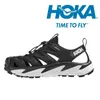 Hoka Hopara Luxurys Sandali firmati per uomo Donna Campeggio Escursionismo Scarpe da spiaggia Creek ORA Recovery Slide 3 Black Sand Oxford Tan Sandale claquette slide E4rN #