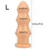 Anal Toys Sex Shop Oversize Anal Plug Dildo Stimulate Anus Vagina Unisex Butt Plug Soft Penis Anal Dilator Masturbator With Sucker Sex Toy 230803