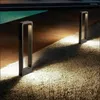 Lampada da giardino a LED impermeabile moderna colonna in alluminio per esterni cortile paesaggio dissuasori luminosi