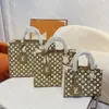 S / M / L taille onthego fourre-tout femmes une épaule sac à bandoulière designer sac à main mode maquillage sacs à main dégradé shopping sacs en cuir enveloppe sacs fourre-tout