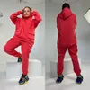 Women's Tracksuit Suit Autumn Fashion Warm Hoodie Sweatshirts Two Pieces Oversized Solid Casual Hoody Pullovers Long Pant Sets