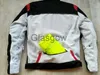 Motorcykelkläder Motorcykel Downhill Bike Riding Summer Mesh Jacket för Yamaha Motorcykel Street Moto White Jackets med skydd X0803