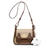 Borsoni Zigui Ladies Hand Luxury 2023 Fancy Pu Waterproof Brown Cute Tracolla Borsa da viaggio Donna