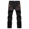 Men's Pants 2023 Spring Autumn Casual Cargo Men Summer Quick Dry Male Trousers Breathable Overalls Work Techwear Man