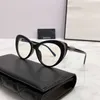 2023 Neue Luxus-Designer-Sonnenbrille CH3405 Internet-Promi mit dem gleichen Cat-Eye-Brillenrahmen mit weiblicher Persönlichkeit und flachem Linsentrend