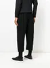 Men's Pants Elastic High Waist Black Loose Leisure Harem Trousers Fit Women Fashion Tide Spring Autumn 2023