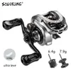 Baitcasting Bucels Soloking Acura HICC50 136G Ультра -световой катушки BFS Рыбалка 7181 передаточное значение 111BB 4KG Power Baitcaster 230802